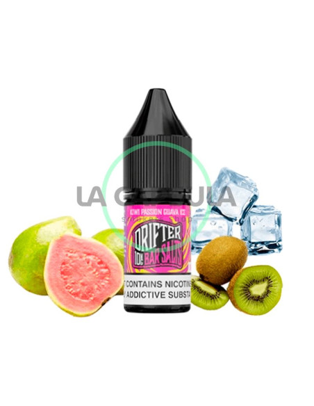 Juice Sauz Drifter Bar Salts  Kiwi Passion Guava Ice 10ml