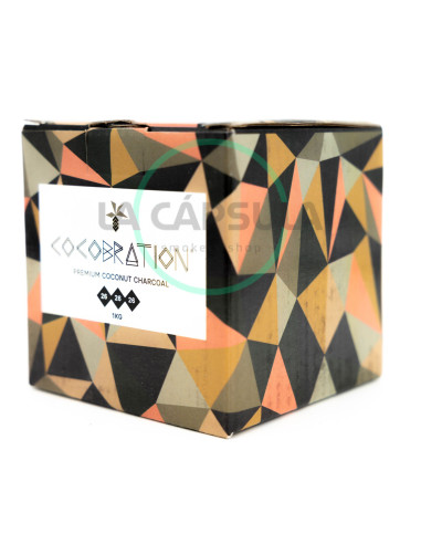 Carbón Cocobration Premium 1kg 26mm