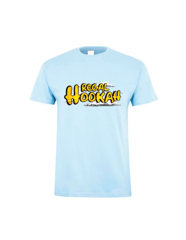 Camiseta Regal Hookah Celeste Simpsons