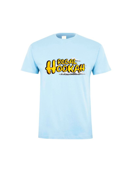 Camiseta Regal Hookah Celeste Simpsons