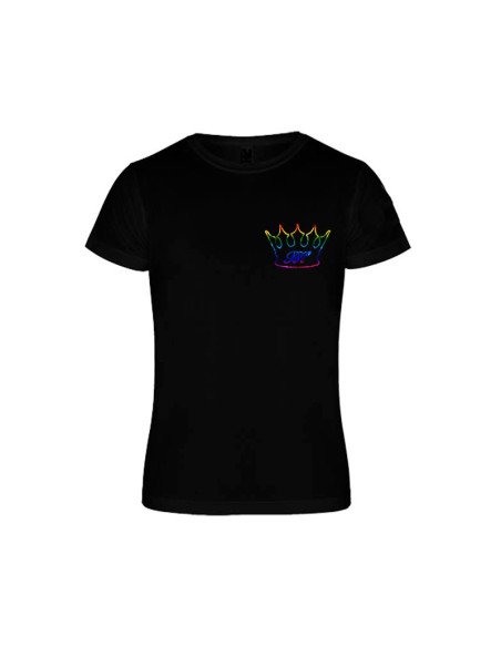 Camiseta Regal Hookah Black Rainbow