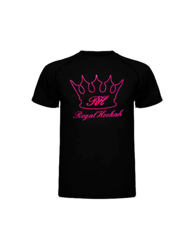Camiseta Regal Hookah Black Pink