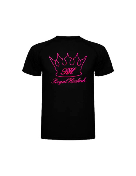Camiseta Regal Hookah Black Pink