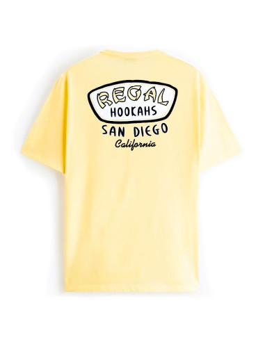 Camiseta Regal Hookah Yellow San Diego