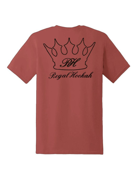 Camiseta Regal Hookah Red Black