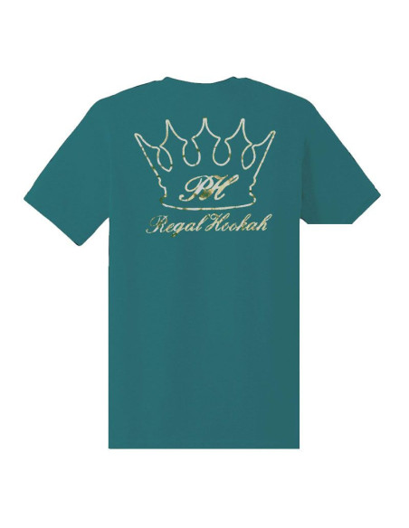 Camiseta Regal Hookah Green Gold