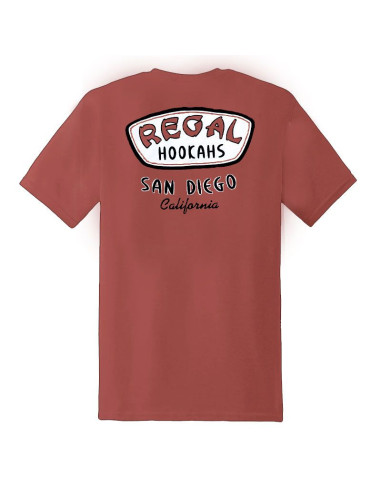 Camiseta Regal Hookah Red San Diego