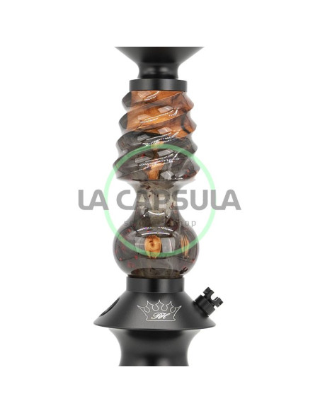 Regal Pawn Mini Cavalier Epoxy Wood Grey Red