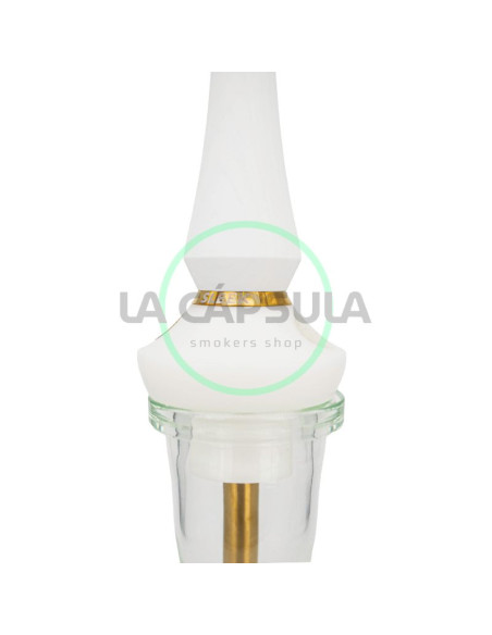 Union Hookah Sleek Rest White Gold