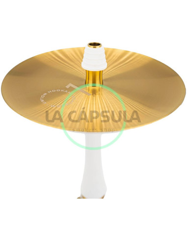 Union Hookah Sleek Rest White Gold