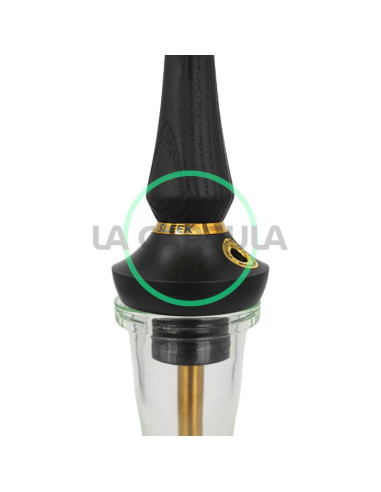 Union Hookah Sleek Rest Black Gold