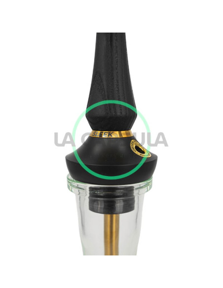 Union Hookah Sleek Rest Black Gold