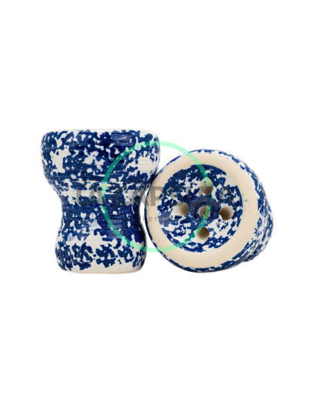 Capsula Bowl Turkish Small White Cobalt