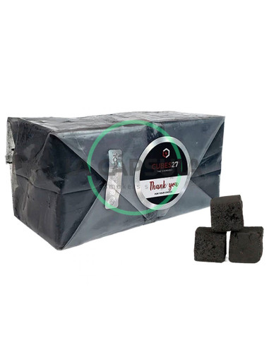 Carbón Natural Black Coco 1kg 27mm
